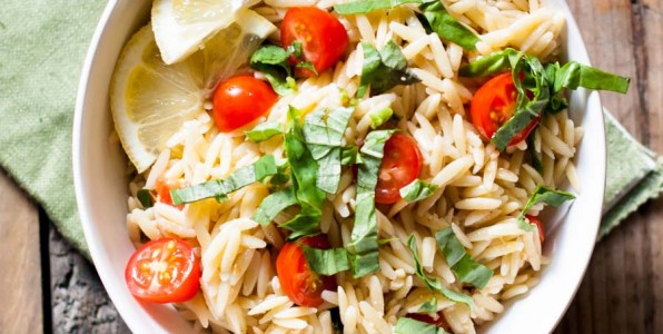Lemon Basil Orzotto