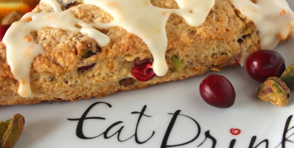 Cranberry Pistachio Scones
